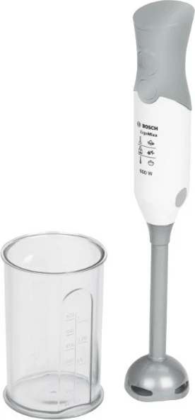 Igrača blender s merilno posodo 250 ml, na baterije, Klein (licenca Bosch) 9246, srebrna/bela