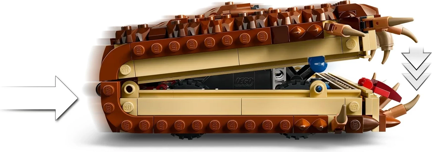 Grizajoča knjiga pošasti, LEGO Harry Potter 76449, 518 delov