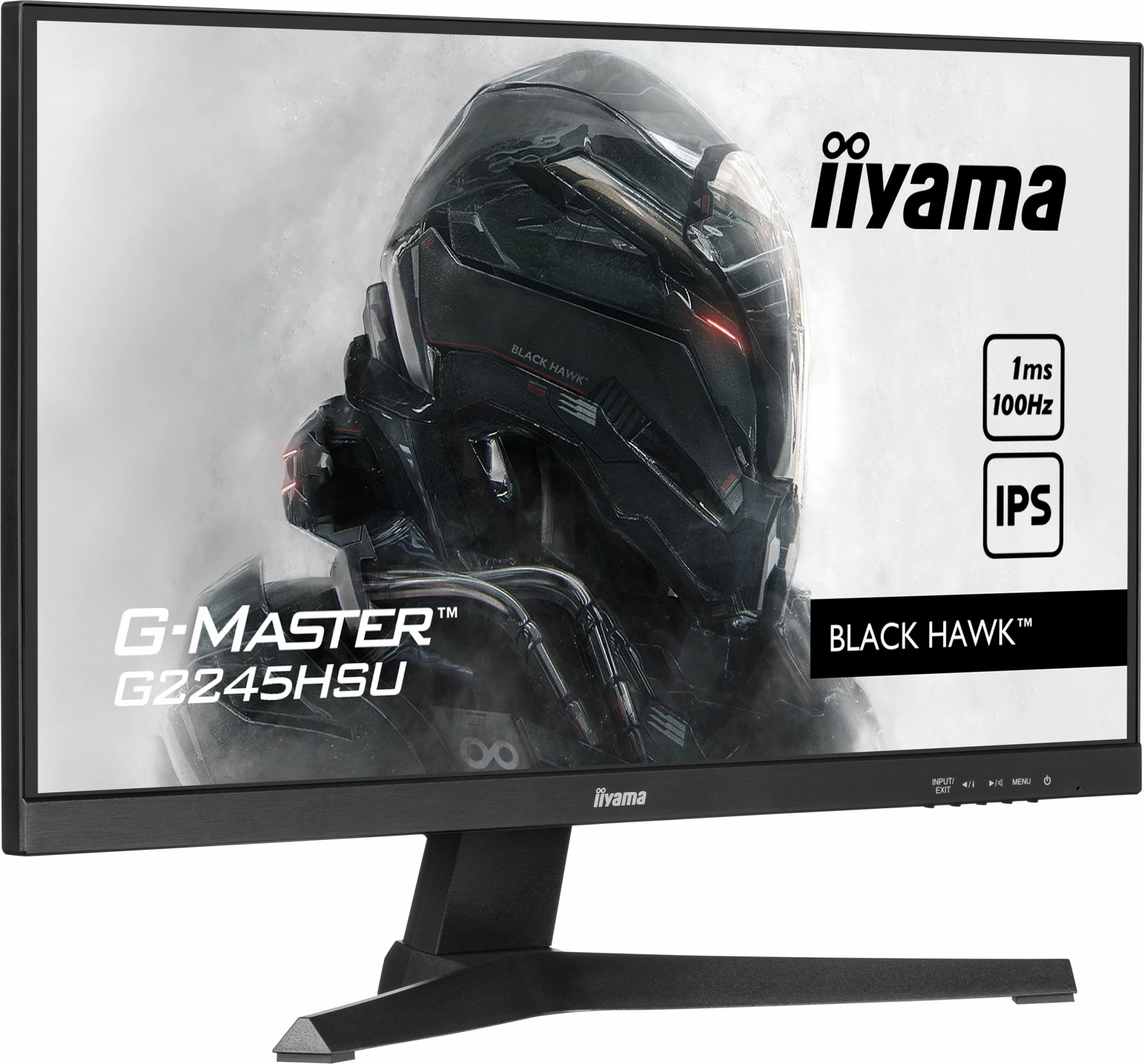 Monitor iiyama G-MASTER G2245HSU-B2, 21,5", Full HD, LED, 1 ms, črn