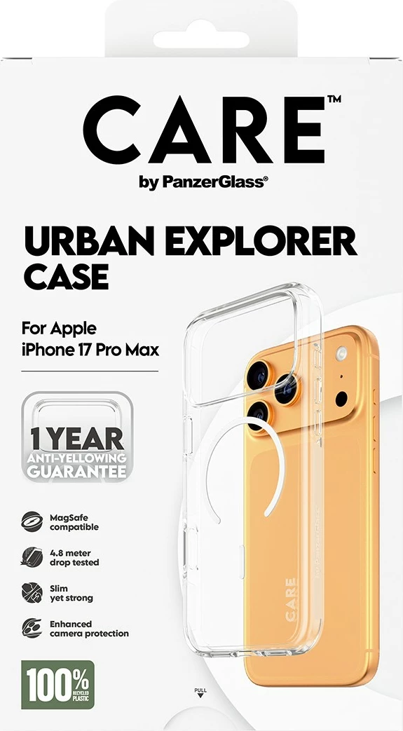 Prozoren ovitek PanzerGlass CARE by Flagship Case