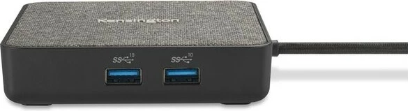 Prenosna priklopna postaja USB4 100 W Kensington MD120U4, 10 Gbit/s, črna