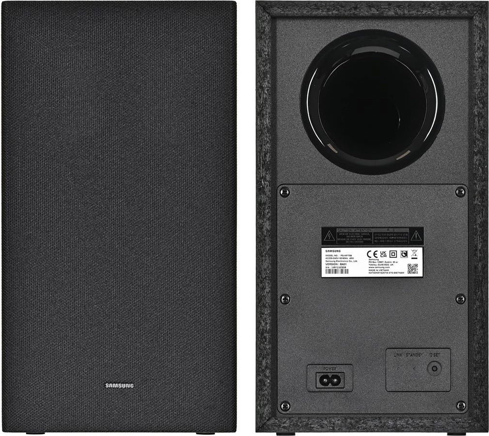 3.1-kanalni soundbar z zunanjim subwooferjem, črn — Samsung B650F B-Series