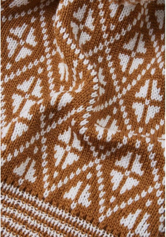 Zimska balaklava za otroke Reima, rjava