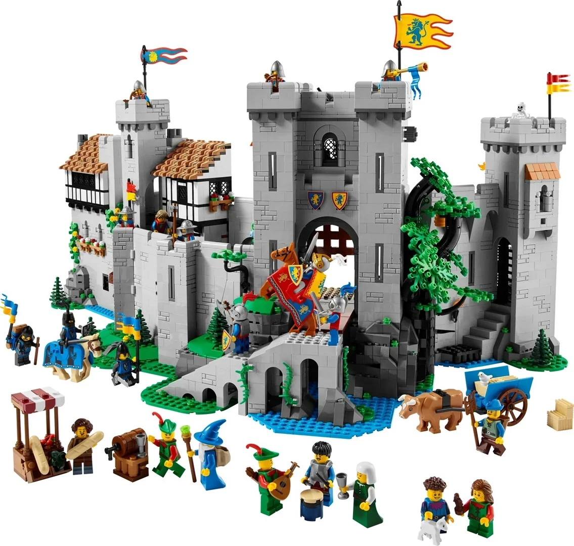 Model gradu Lion Knights' Castle, komplet LEGO ICONS 10305