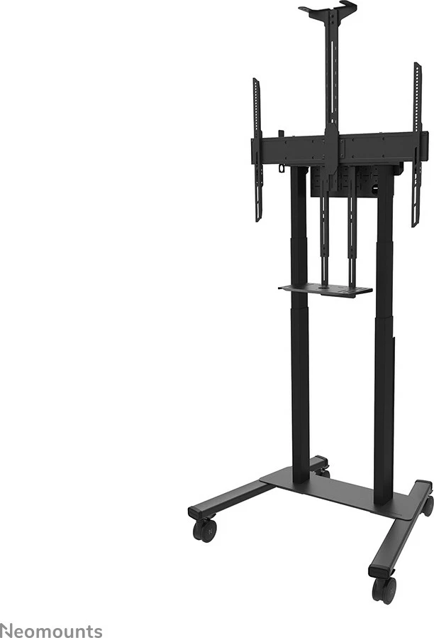 Motorni talni stojalo za zaslon Neomounts FL55-875BL1, 100", 110 kg, črno