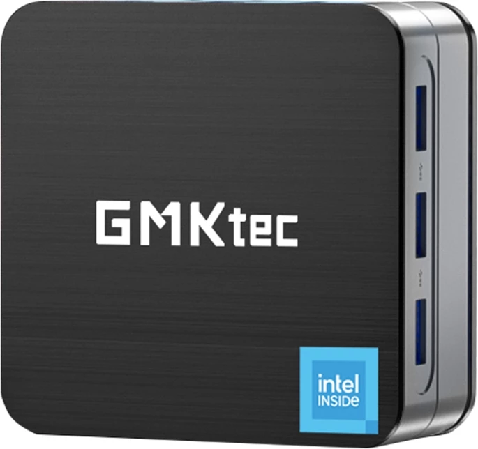 Mini računalnik GMKtec G2 PLUS, Intel N150, 12GB RAM, 256GB SSD, Windows 11 Pro, črn