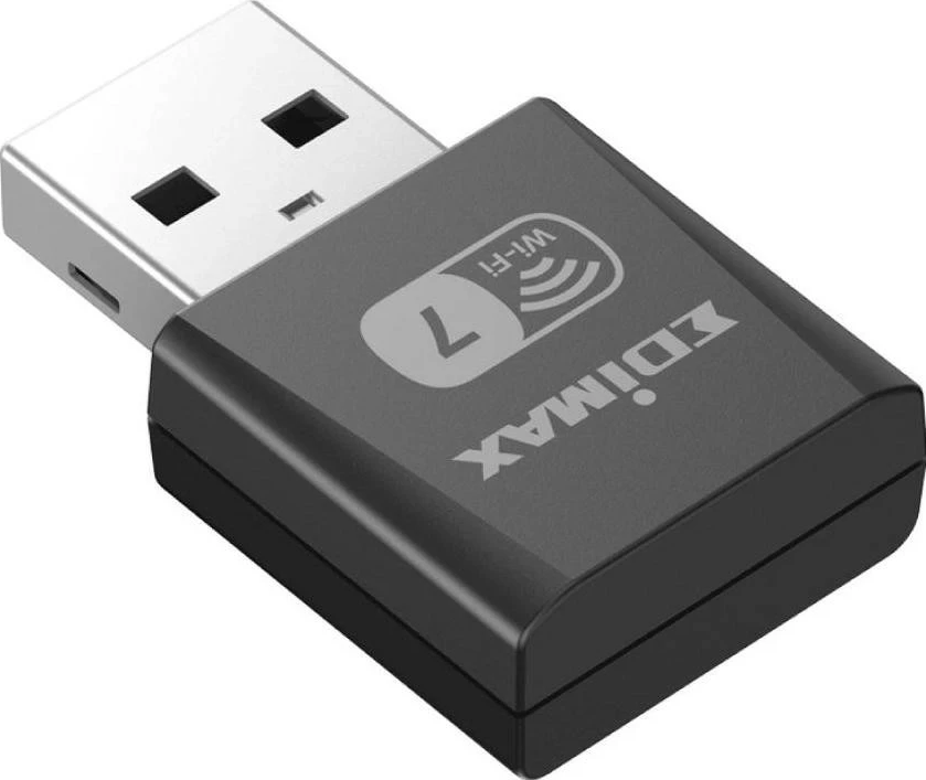 Omrežna kartica Wi‑Fi 7, tri pasma, USB, Edimax EW-7822UN7