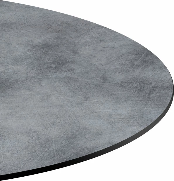 Namizna plošča, cementno siva, 60x60 cm, 12 mm, Inspire