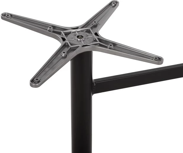 Aluminijasta osnova 2 nogi FH461.01 Črna mat 78x60x73