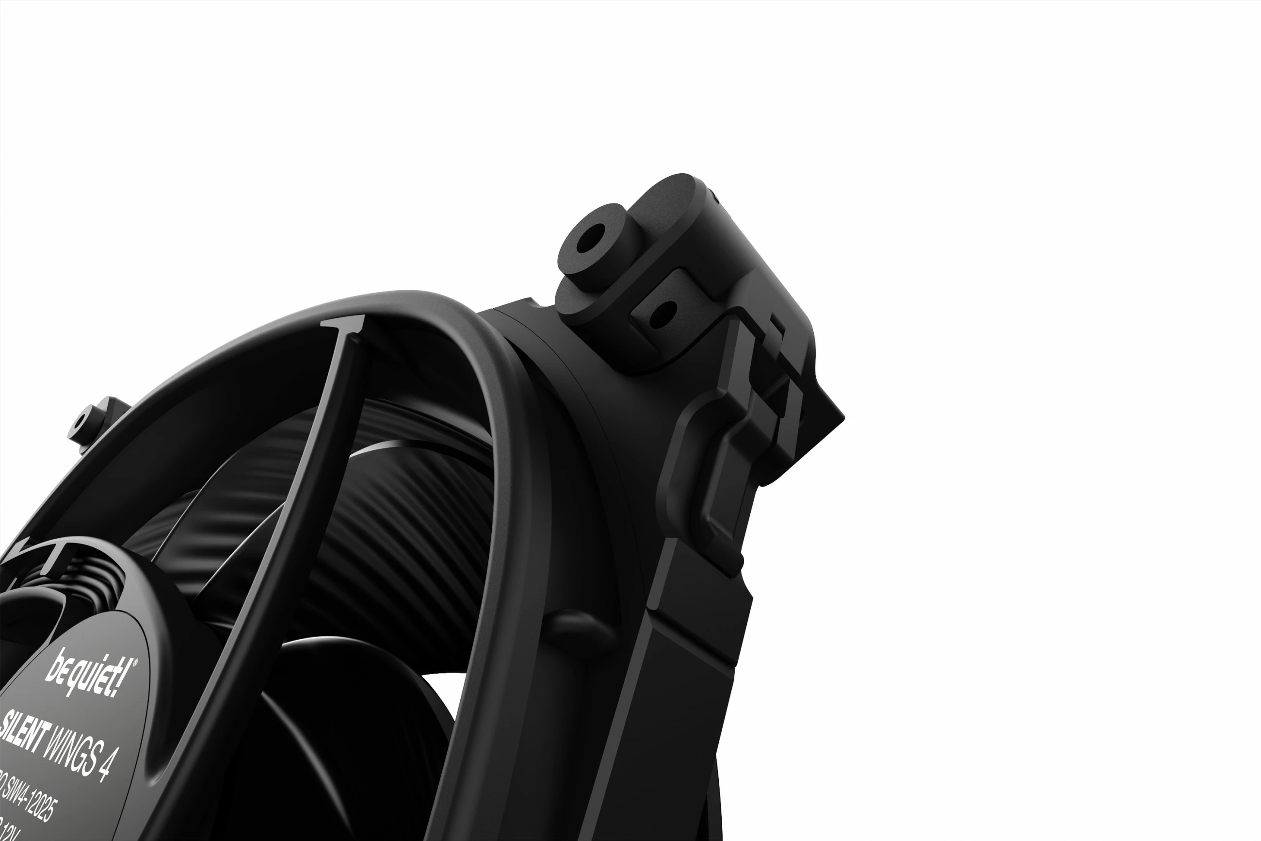 Ventilator Silent Wings 4 120 mm, 18,9 dB, 48,7 cfm, Be Quiet!, črn