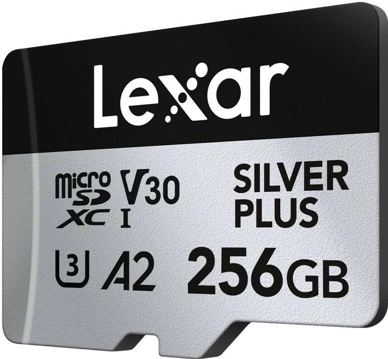 Kartica za pomnilnik 256GB microSDXC, Lexar Professional SILVER Plus, UHS-I U3 V30 A2