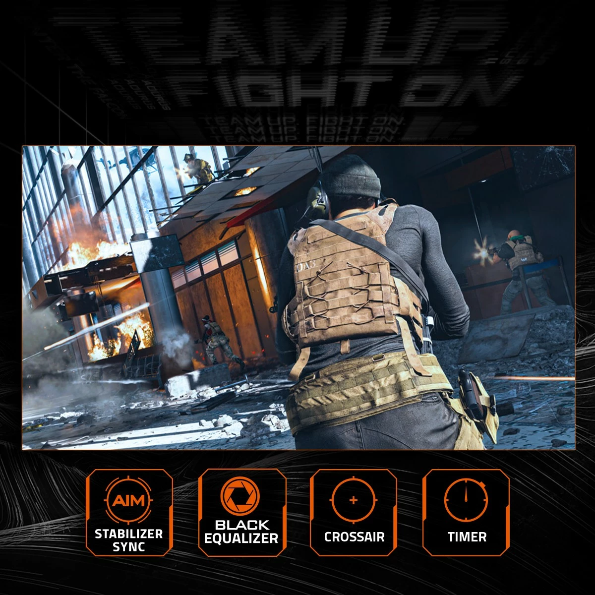 27-palčni 4K UHD monitor, 160Hz, IPS, HDR400, črn Gigabyte GS27U EK