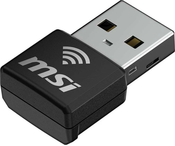 USB Wi‑Fi adapter AX1800 Nano MSI, Wi‑Fi 6, 1775 Mbps