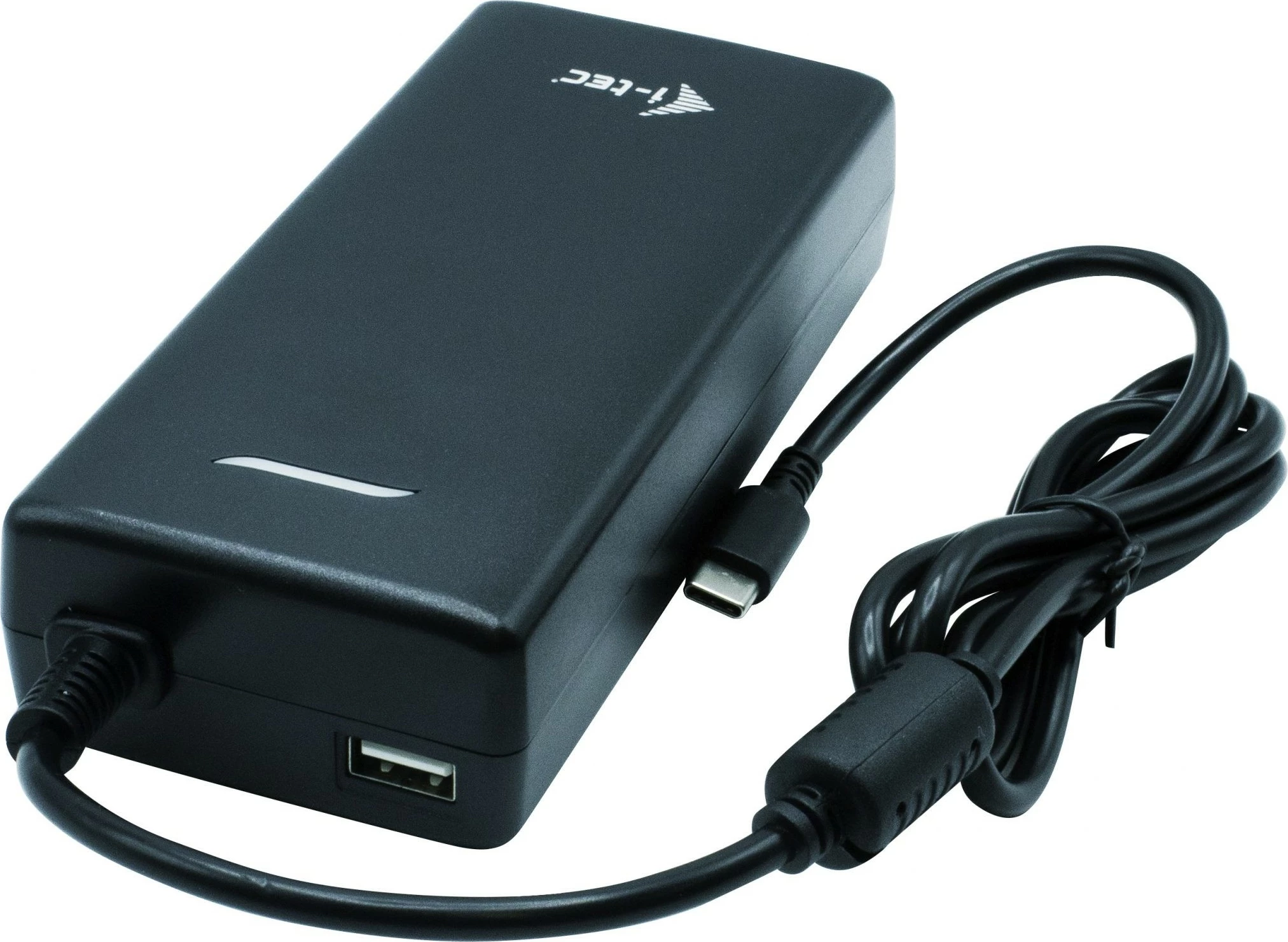 Docking postaja USB-C Dual Display, 100 W, z univerzalnim polnilcem, črna - i-tec