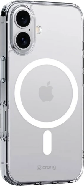 Prozoren ovitek za telefon CRONG Clear MAG Cover za iPhone 16, MagSafe