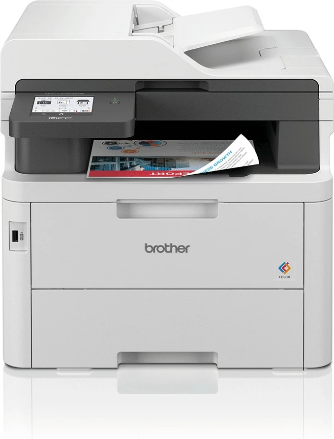 Barvni LED tiskalnik Brother MFC-L3760CDW, 600 x 2400 DPI, A4, bel/črn