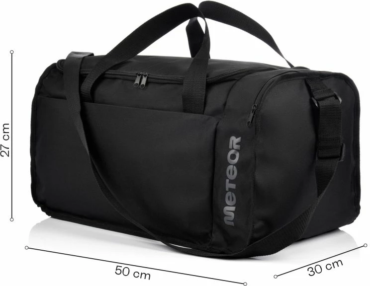Športna torba Meteor, črna