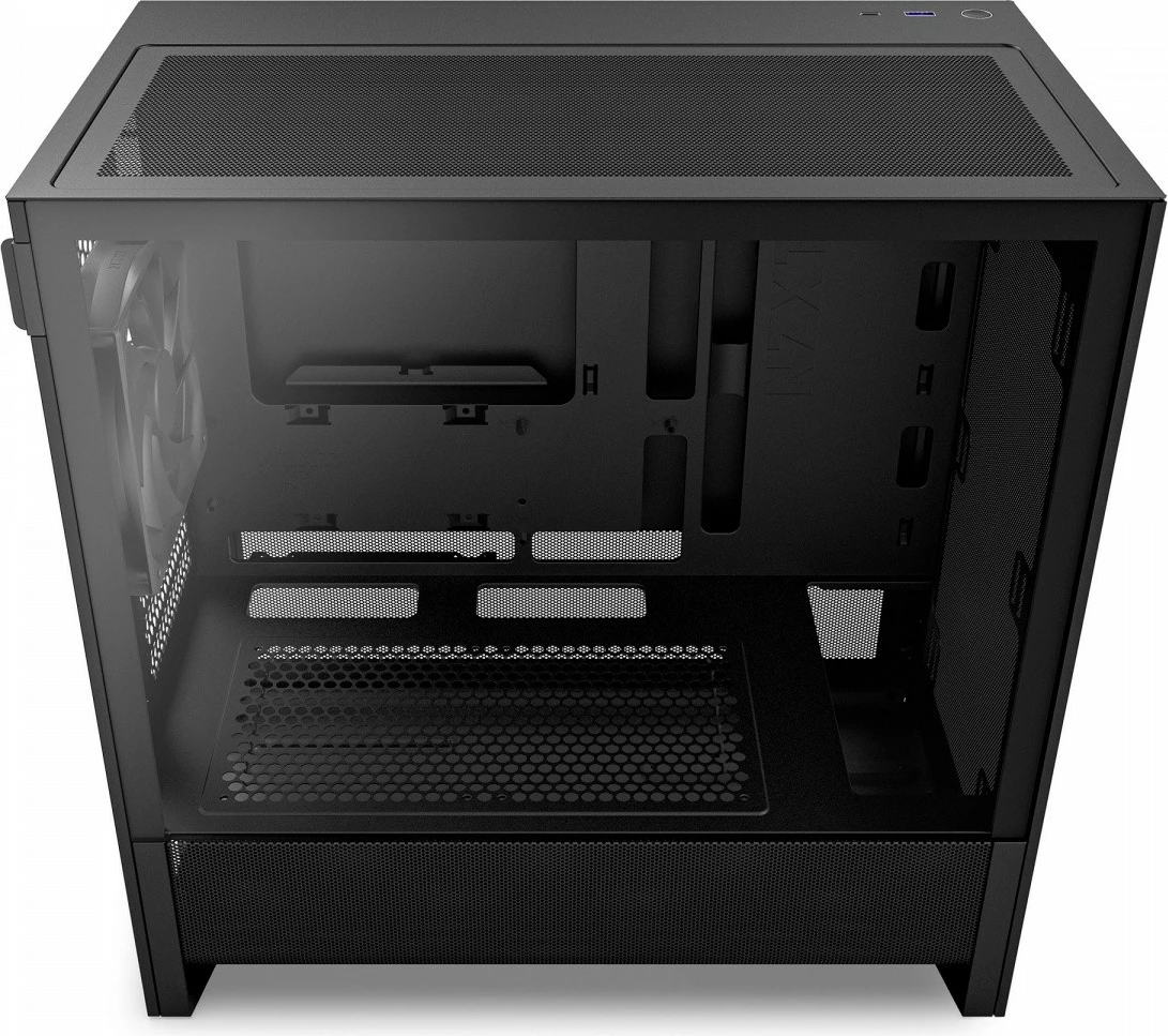 Računalniško ohišje H3 Flow NZXT, Mini Tower, ATX/Micro ATX, črno