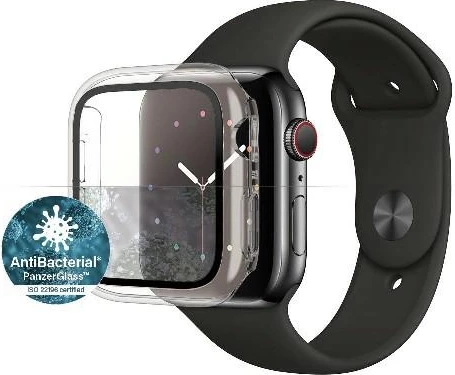 Ovitek PanzerGlass za Apple Watch 4/5/6/SE, 44 mm, prozoren