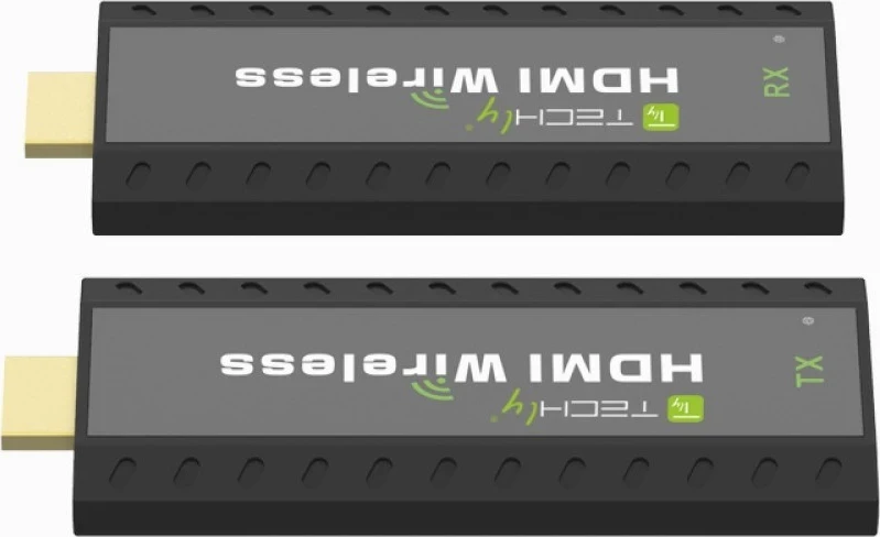Brezžični AV predajnik in sprejemnik Techly IDATA HDMI-WL53, črn