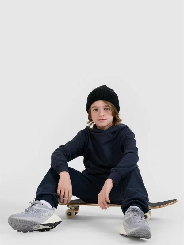 Otroške športne hlače 4F, modre