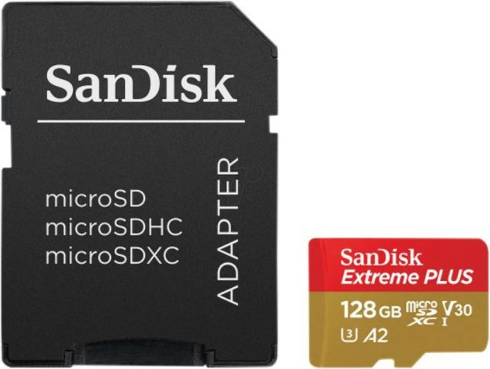 Kartica pomnilnika SanDisk Extreme PLUS microSDXC 128GB z adapterjem