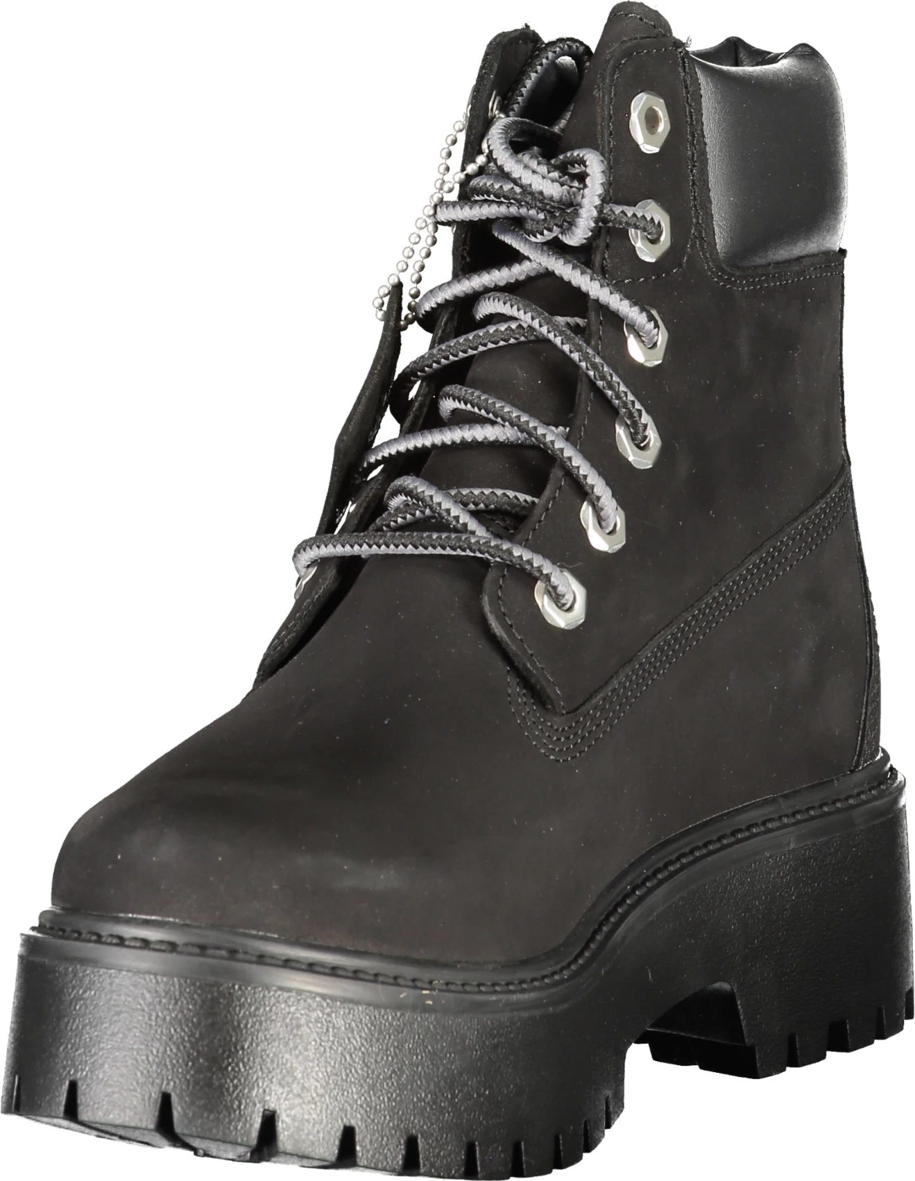 Škornji za ženske Timberland Stone Street 6, črni