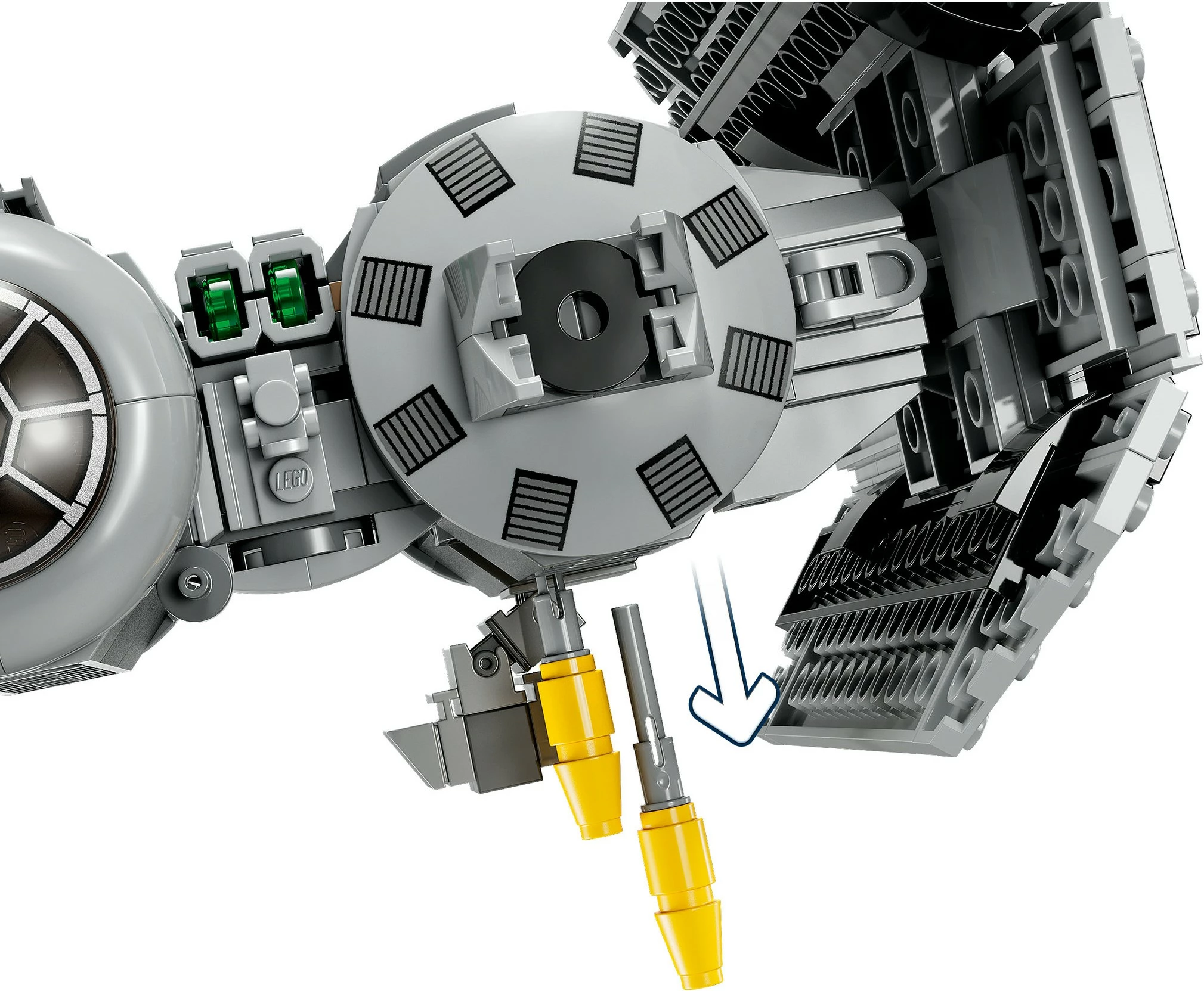 Gradbeni set LEGO Star Wars TIE Bomber, 625 kosov, plastika, večbarven