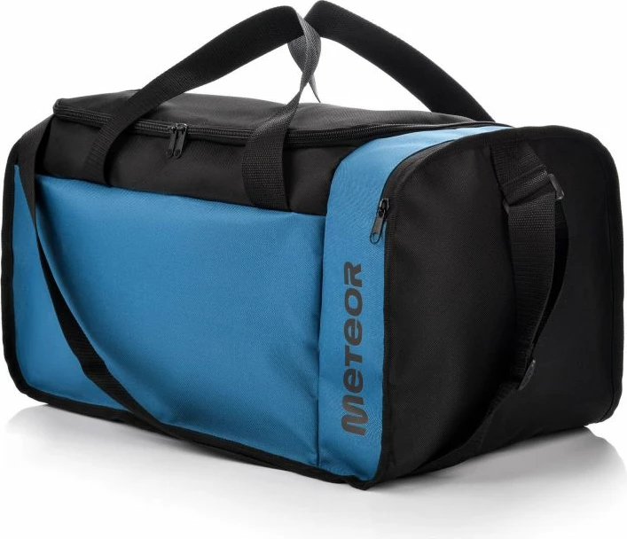 Kompaktna športna torba Meteor, unisex, črno-modra