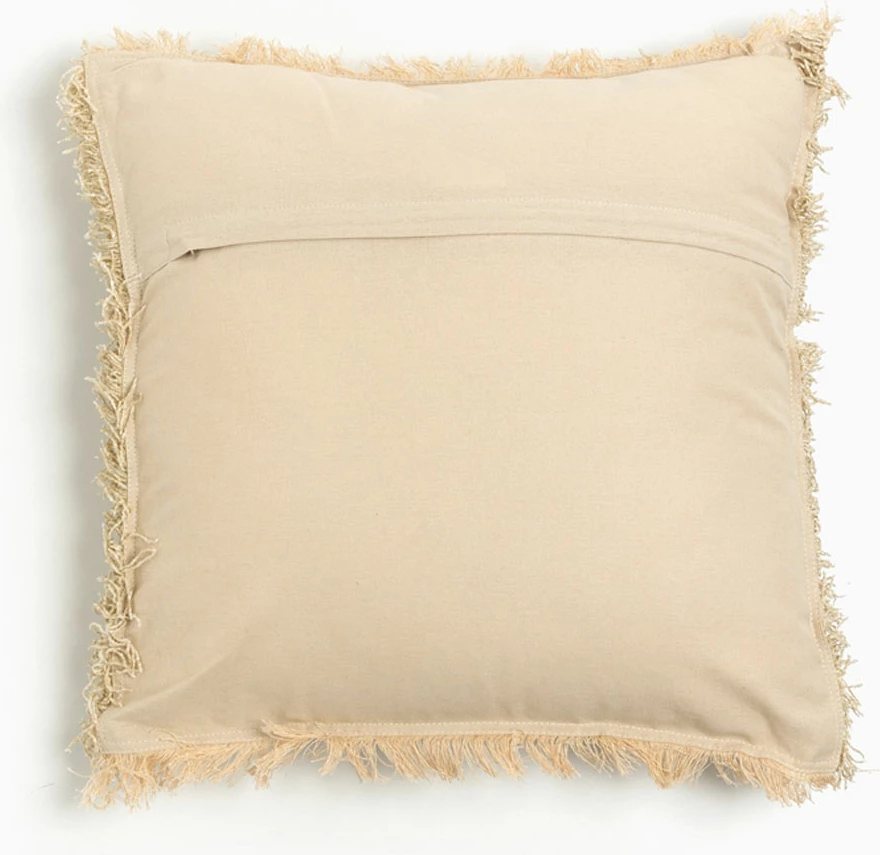 Dekorativni vzglavnik, poliester, bež, 45x45 cm RASUL
