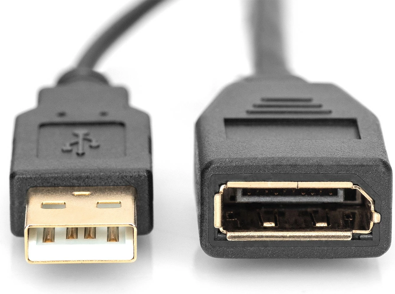 Adapter HDMI v DisplayPort Digitus 4K, 0,2 m, črn