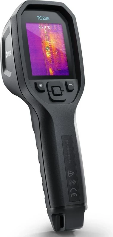Infrardeči termometer FLIR TG268, 2,4" LCD, 8 GB, črn