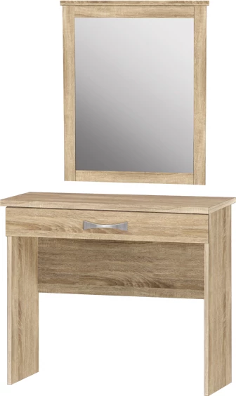 Toaletna miza s predalom 80x40x76 in ogledalom Sonama 72x90 FH10156