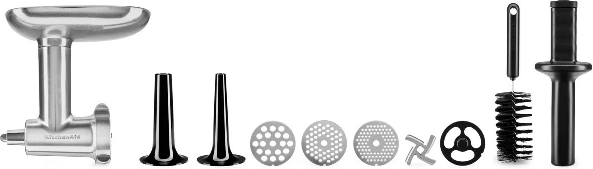 Mlin za meso KitchenAid 5KSMMGA, popolnoma kovinski