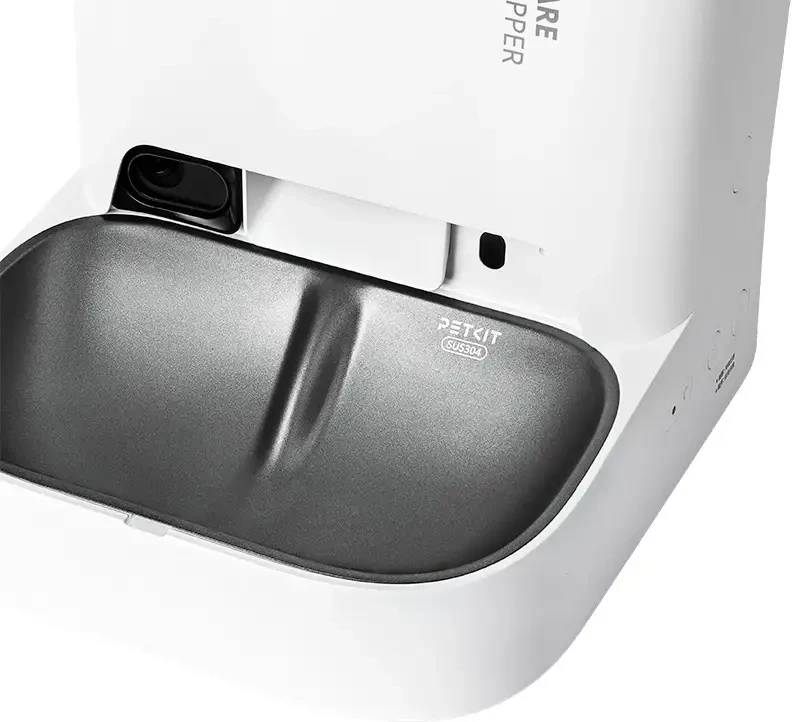 Pametni podajalnik hrane PetKit Yumshare Dual Hopper, 5 L, z kamero, bel