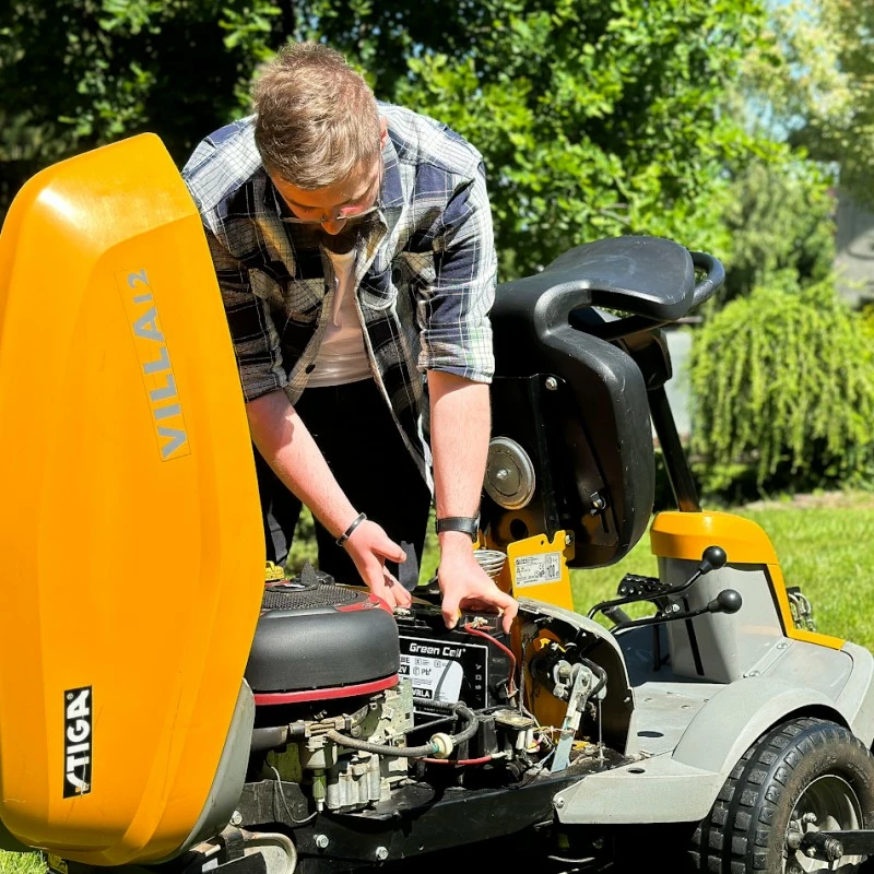 Baterija AGM VRLA, 6V 4Ah, IP54, 101 x 70 x 47 mm, črna, Green Cell AGM6V4AH-J