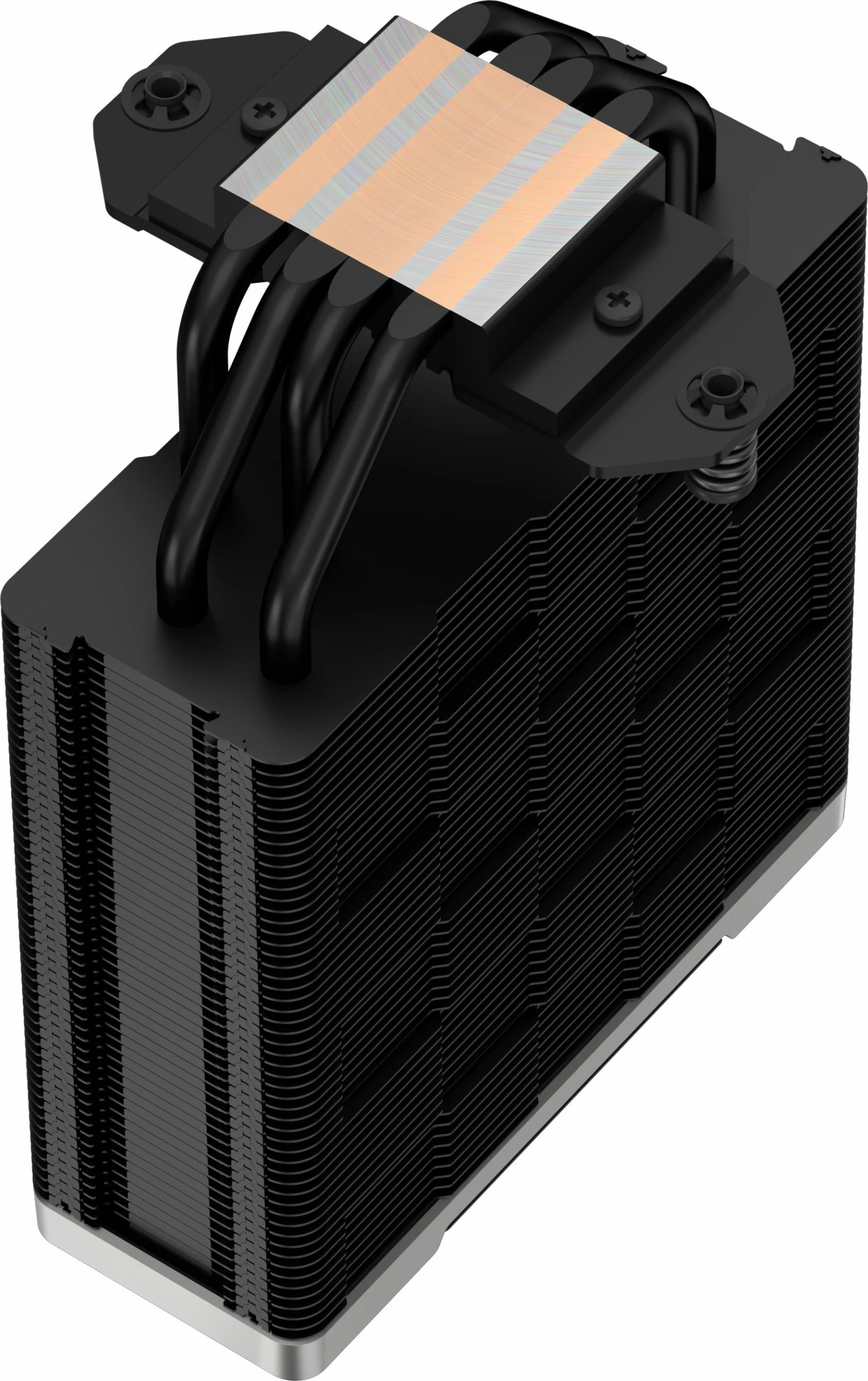 Zračni hladilnik za CPU DeepCool AK400 ZERO DARK PLUS, 12 cm, 500–1650 RPM, črn