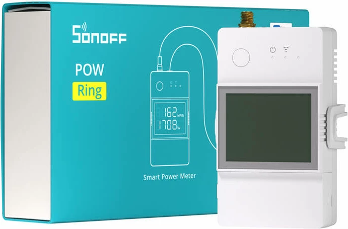 Merilec porabe energije Sonoff POWCT, Wi‑Fi, 100 A, bel