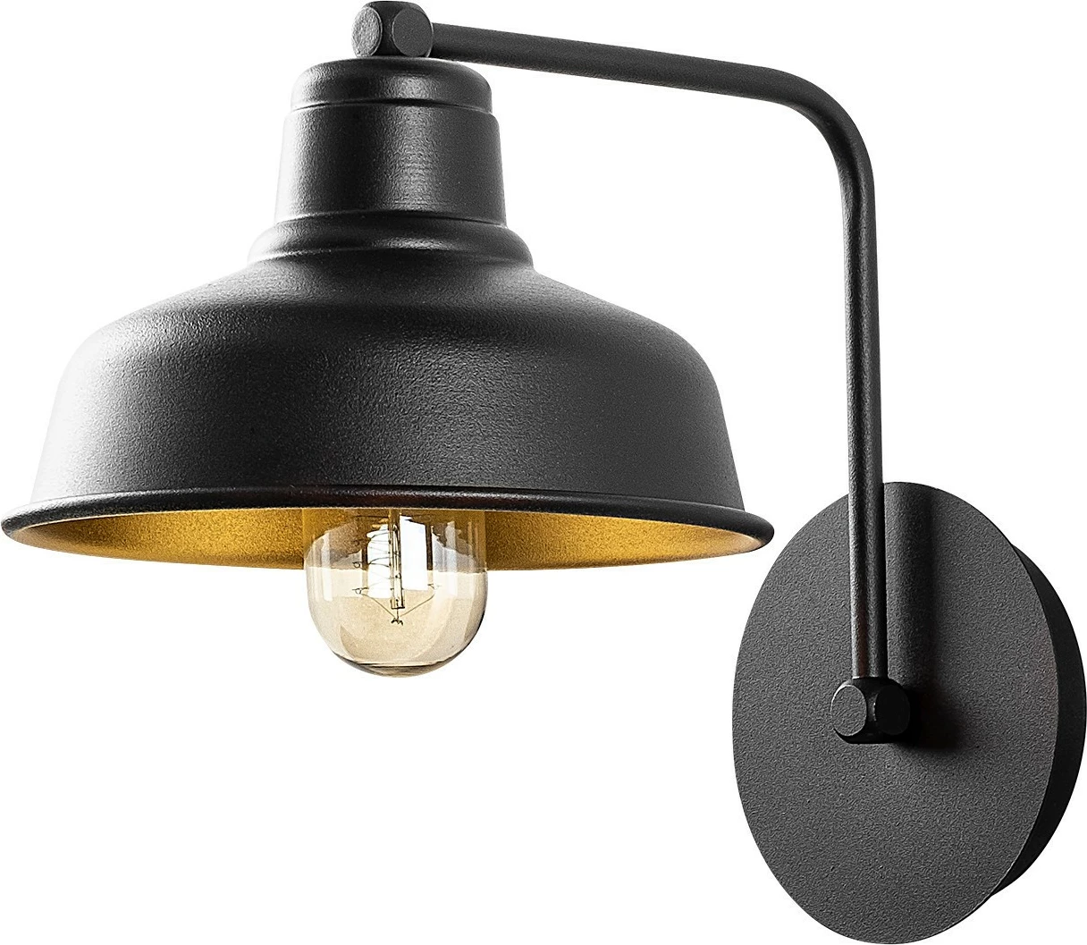 Stenska svetilka Berceste, Opviq 181BLACK-A, črna