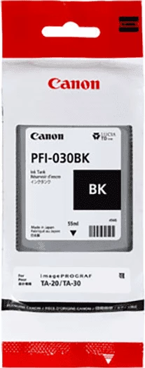 Rezervoar črnila Canon PFI-030BK / 3489C001, 55 ml, črn