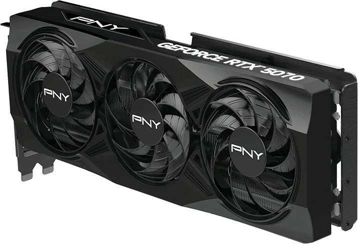 Grafična kartica GeForce RTX 5070 OC PNY, 12 GB GDDR7, PCI Express x16 5.0, črna