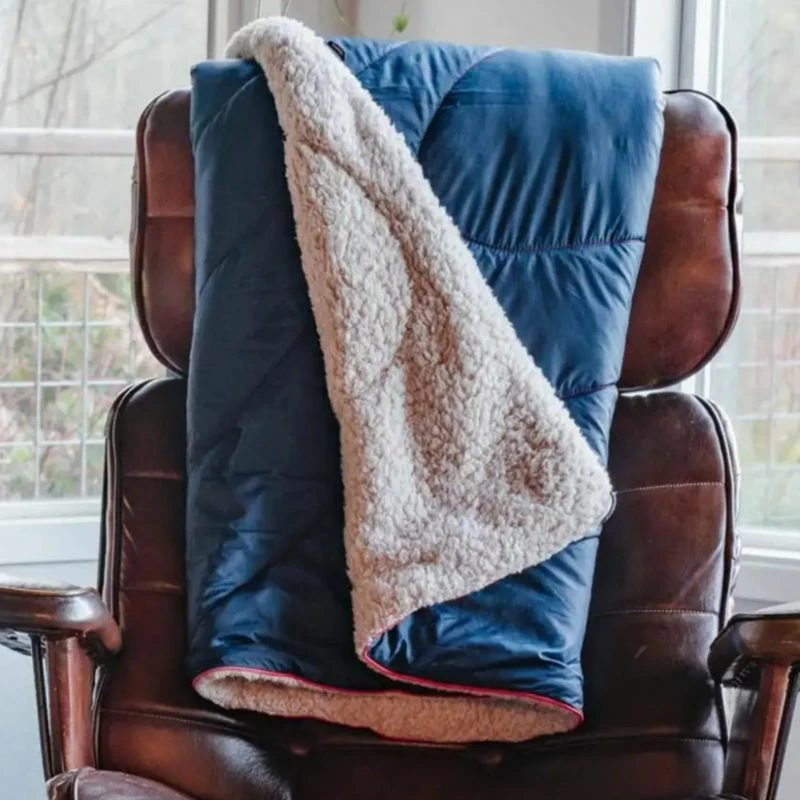 Kamp spalna odeja Offlander, modro-morska