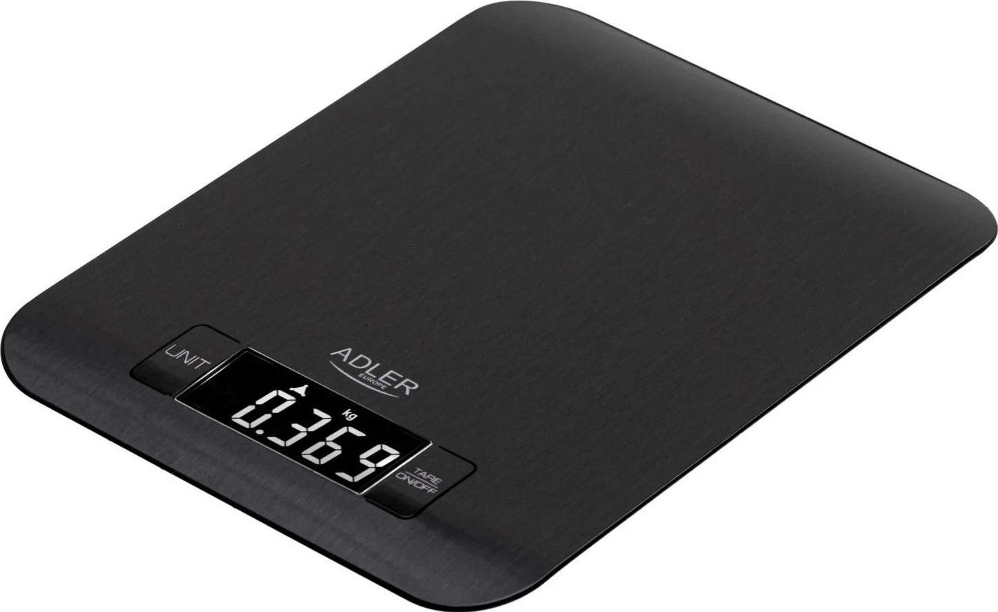 Elektronska kuhinjska tehtnica Adler AD 3183, 5 kg, črna