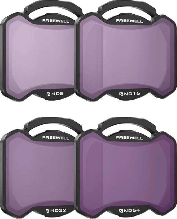 Komplet ND filtrov Freewell za DJI Avata 2, ND8/ND16/ND32/ND64