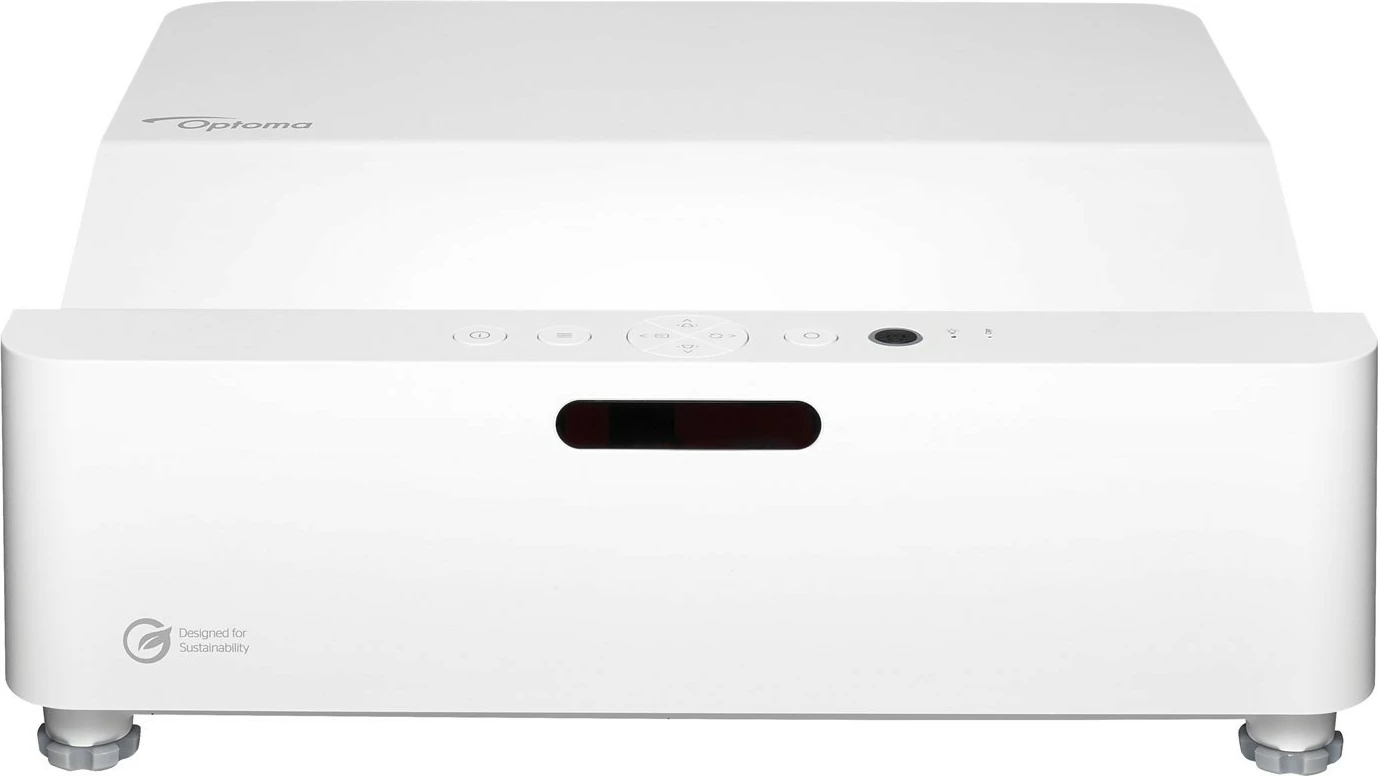 Kompakten projektor z ultra kratko projekcijo Optoma ZH430UST, 4000 ANSI lumen, DLP, 1080p, bel