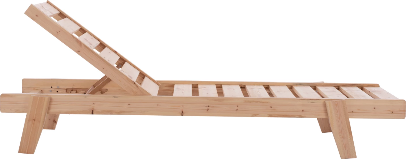 Profesionalni ležalnik iz masivnega švedskega lesa Samos FH11643 67x200x83 cm