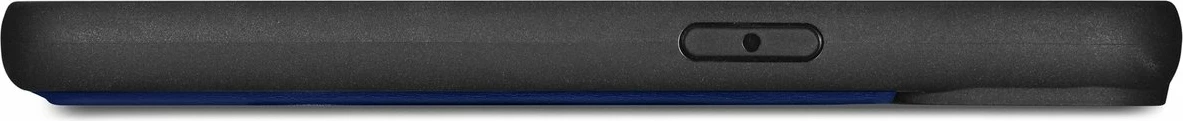 Ovitek za telefon 2-v-1 z denarnico, naravno usnje, Anti-RFID, modra, iCarer Wallet Case za iPhone 14 Pro