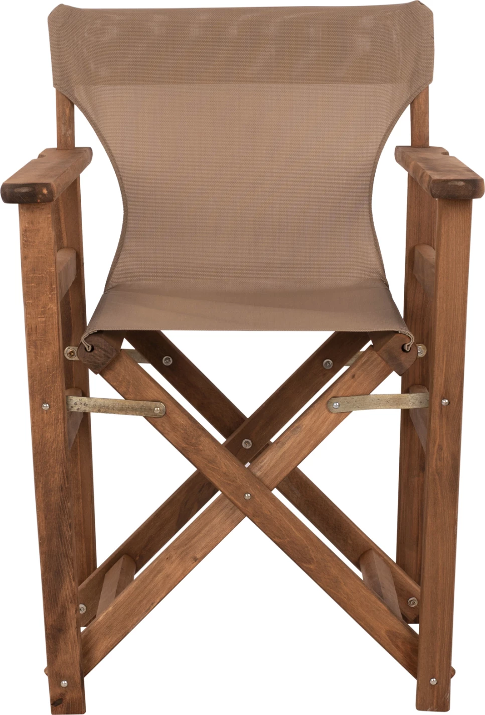 Režiserski stol, oreh, tekstil mocha Limnos FH10368.04