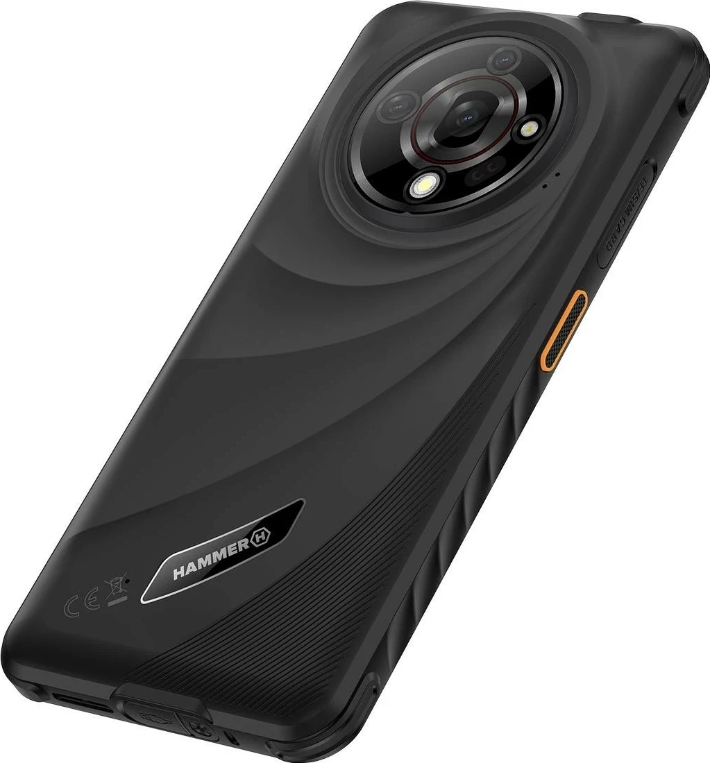 Robusten pametni telefon myPhone Hammer Iron 6 5G, 8/256GB, črn