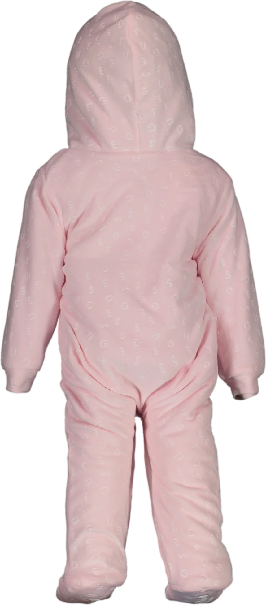 Romper za deklice GUESS JEANS, rožnat